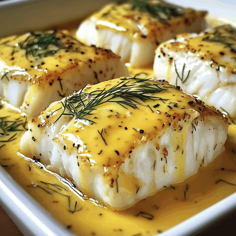 Cabillaud au Four à la Moutarde et Crème Citronnée : Un Plat Léger et Savoureux
