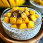 Chia coco mangue petit déj