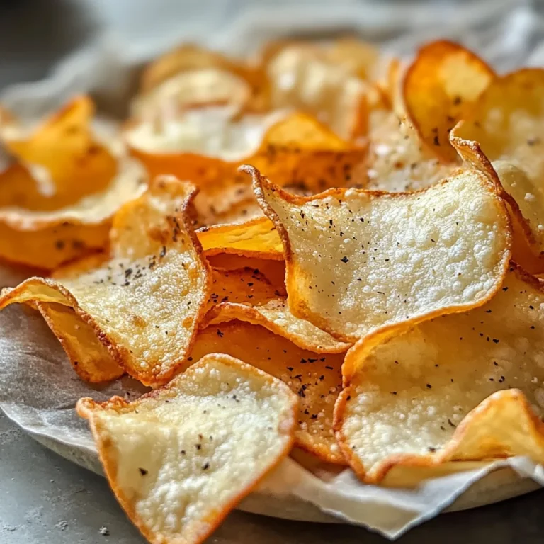 Chips de fromage blanc