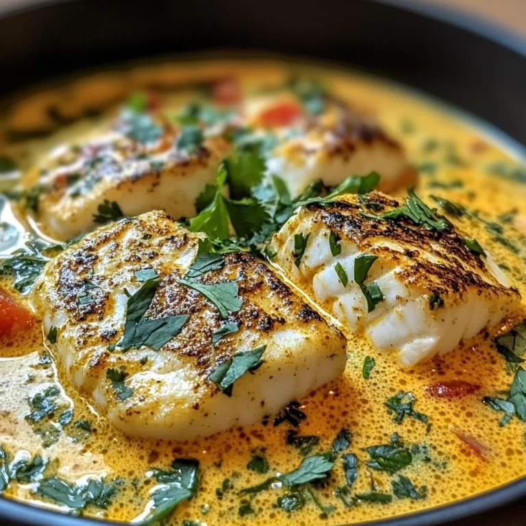 Curry de Poisson Blanc au Lait de Coco : Un Voyage Culinaire Exotique