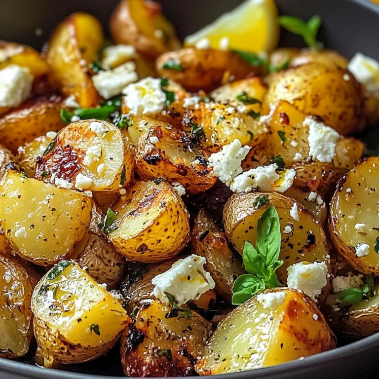 Délicieuses pommes de terre rôties
