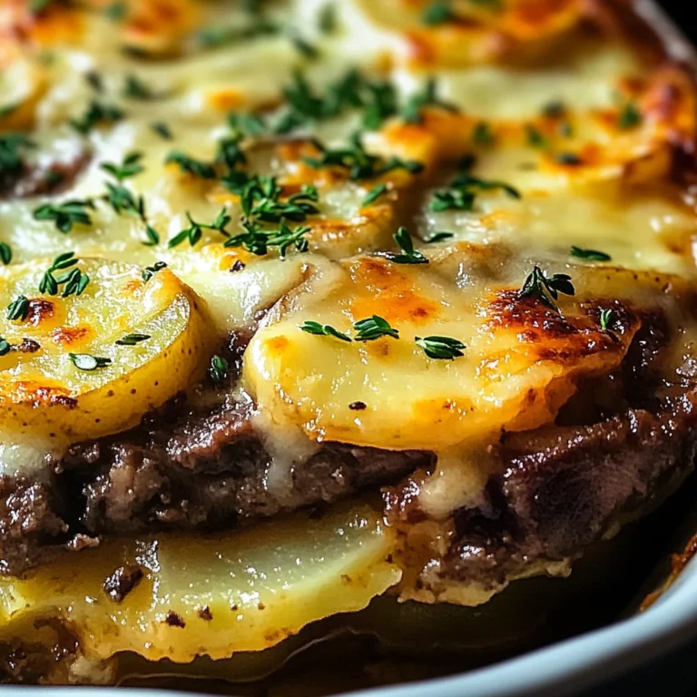 Gratin réconfortant et savoureux