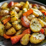 Légumes Rôtis à l'Ail et aux Herbes