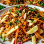 Salade végétarienne fraîche et croquante