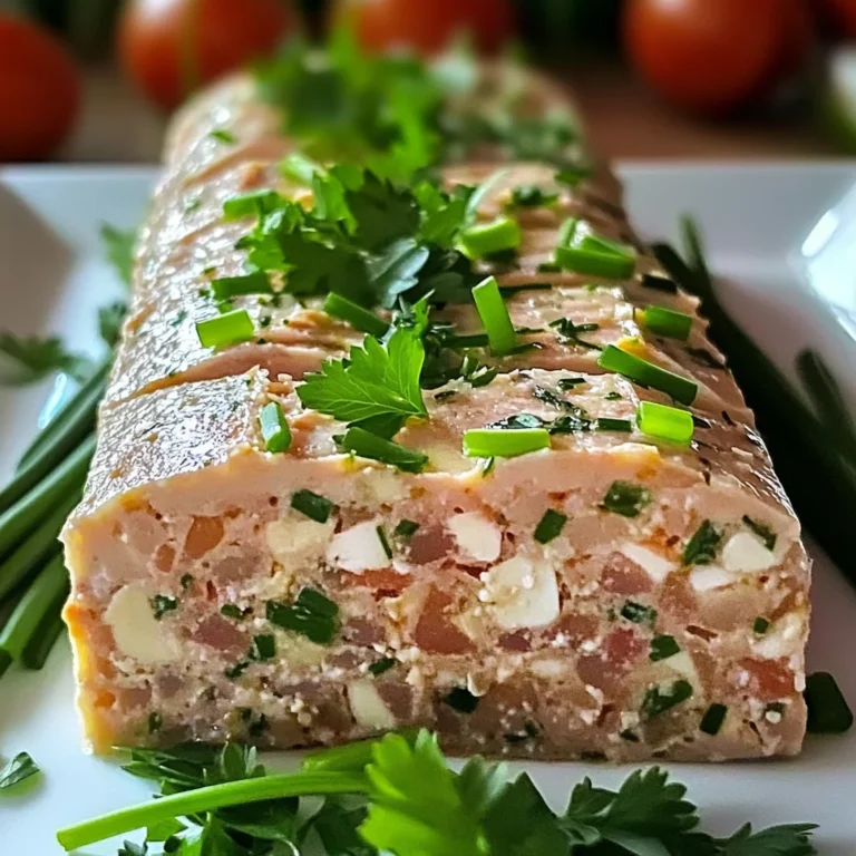 Terrine de thon simple et savoureuse