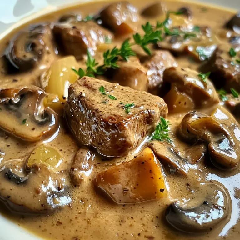 Bœuf Stroganoff au Cookeo