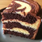 Cake Marbré Ultra Moelleux au Chocolat