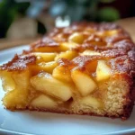 Cake aux pommes fondantes