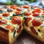 Cake moelleux tomate & mozzarella