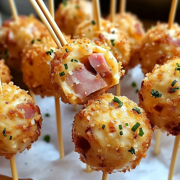 Cake pops salés jambon de poulet fromage