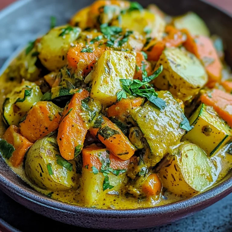 Colombo de Légumes Végétalien