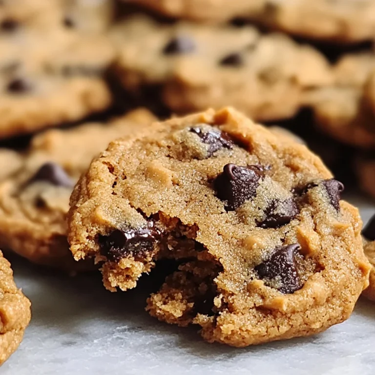 Cookies santé aux pois chiches