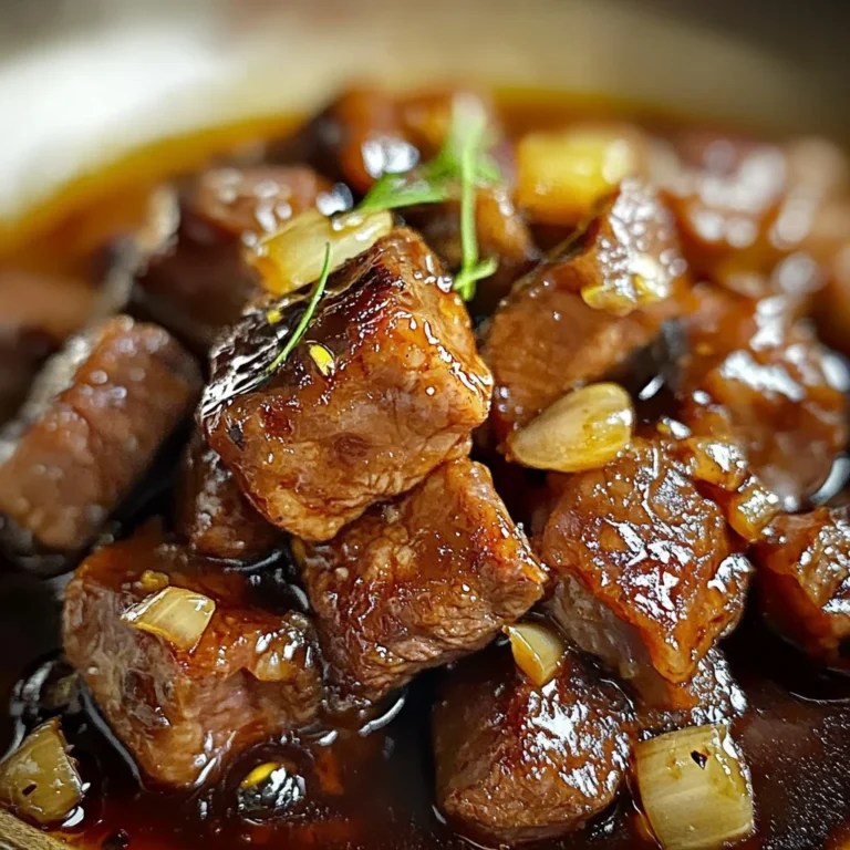 Délice sucré-salé à la viande