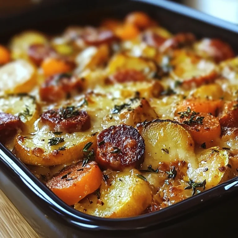 Gratin de légumes au paprika et chorizo
