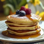 Pancakes au Yaourt Moelleux et Aériens