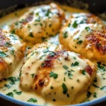 Poulet au fromage à la crème