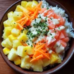 Salade Alaska fraîche et savoureuse