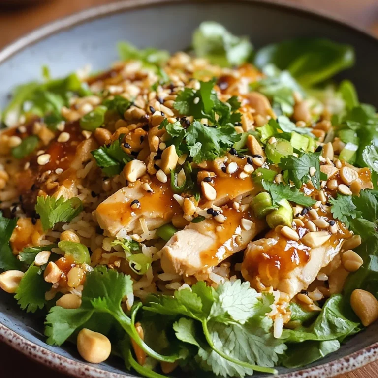 Salade Satay Croquante et Épicée