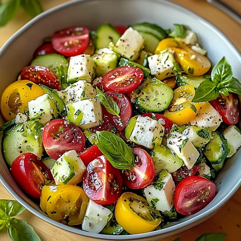 Salade d'été légère et fraîche