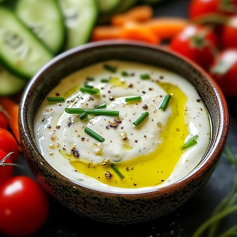 Sauce Légère pour Salades et Crudités