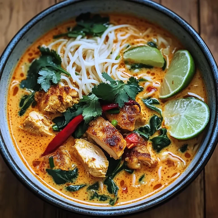 Soupe Thaï Délicieuse et Épicée