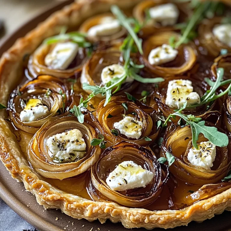 Tarte Gourmande aux Oignons