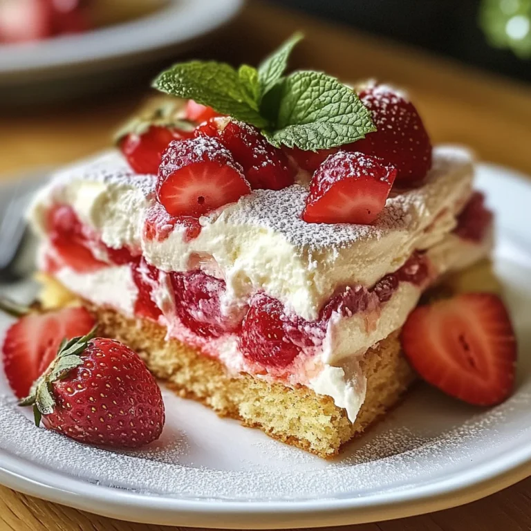 Tiramisu gourmand aux fraises