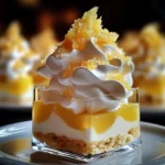 Verrines Citron & Meringue Croquante